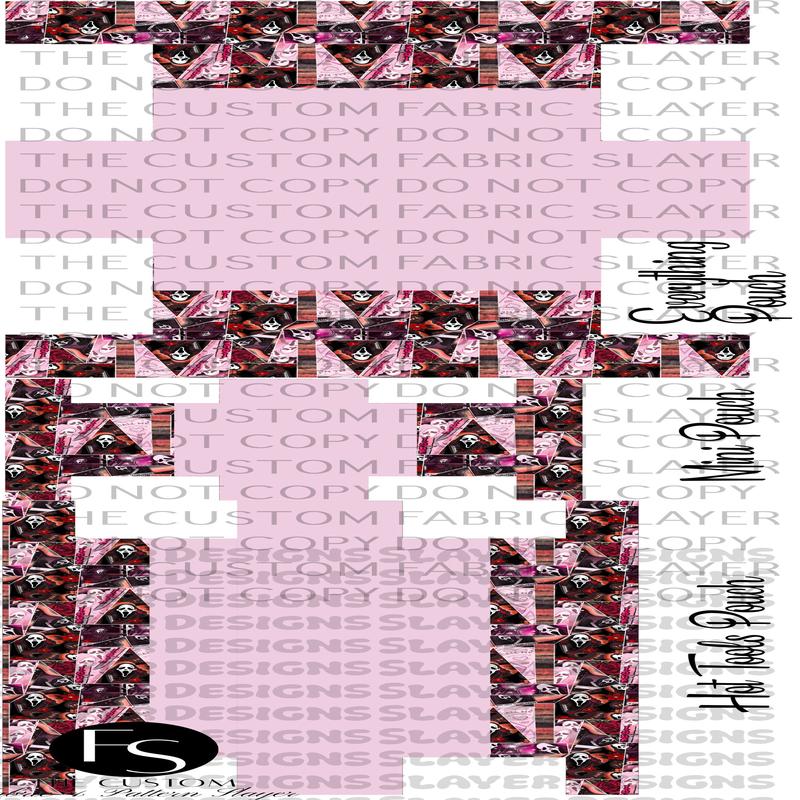 BOXYSET029 - Cut and Sew Boxy Pouch  FABRICSLAYER - Preorder