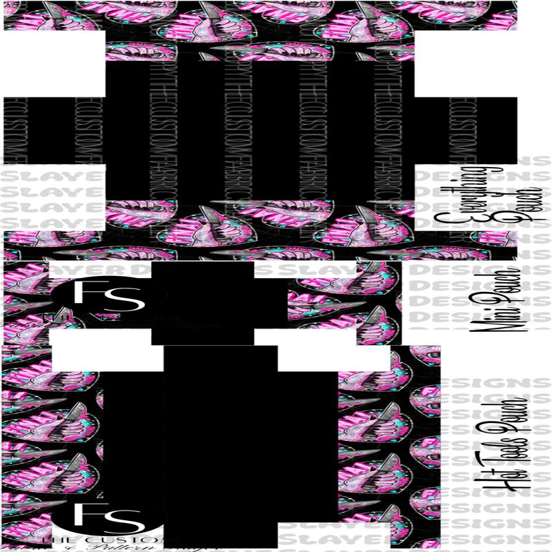 BOXYSET031 - Cut and Sew Boxy Pouch  FABRICSLAYER - Preorder