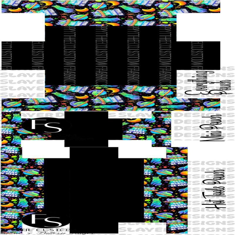 BOXYSET037 - Cut and Sew Boxy Pouch  FABRICSLAYER - Preorder