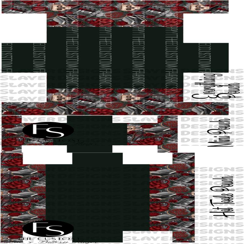 BOXYSET041 - Cut and Sew Boxy Pouch  FABRICSLAYER - Preorder