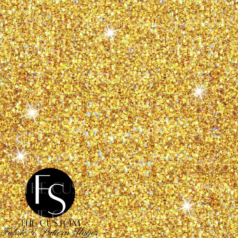 Bright Yellow Glitter