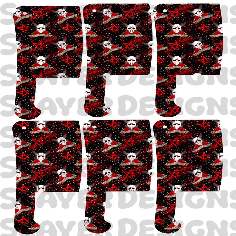 BUTCHERMARK007 - Cut and Sew Bookmarks FABRICSLAYER - Preorder