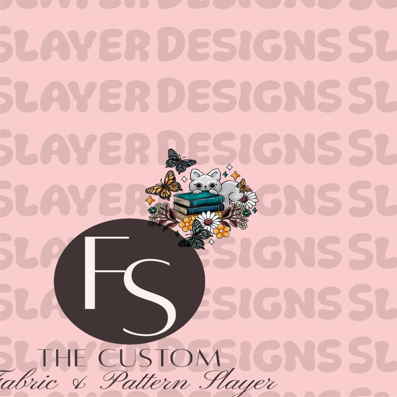 Bookish Gardens A-2 - LYSSDOODLES Panel