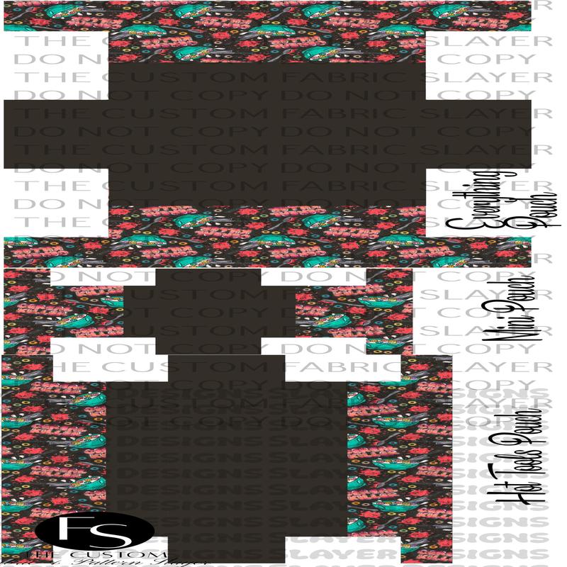 BOXYSET010 - Cut and Sew Boxy Pouch  FABRICSLAYER - Preorder