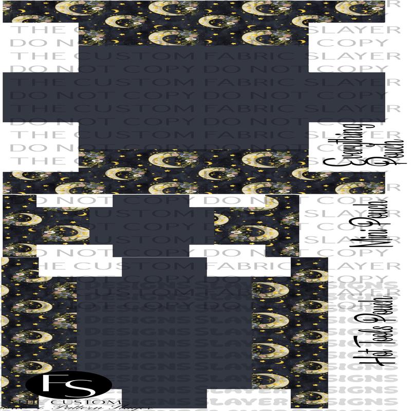 BOXYSET018 - Cut and Sew Boxy Pouch  FABRICSLAYER - Preorder