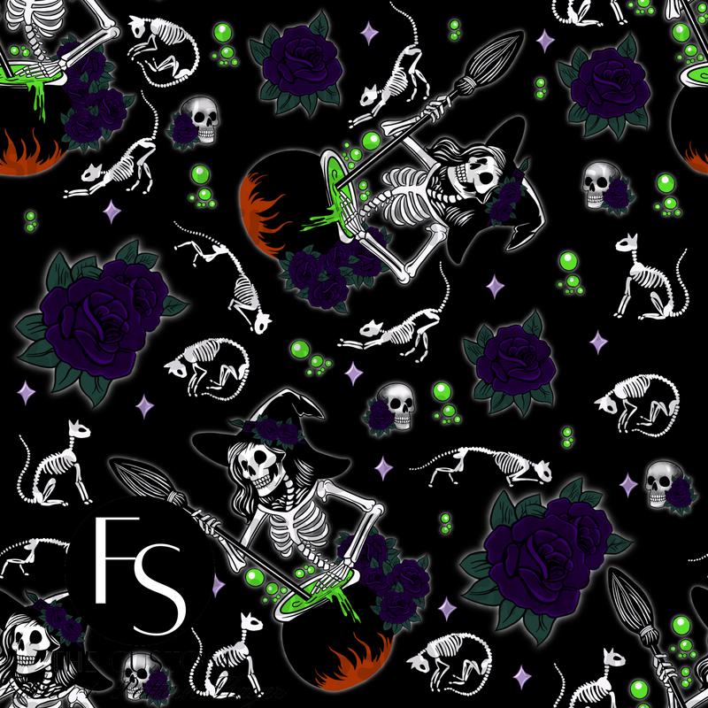 Witchy Halloween -  FABRICSLAYER