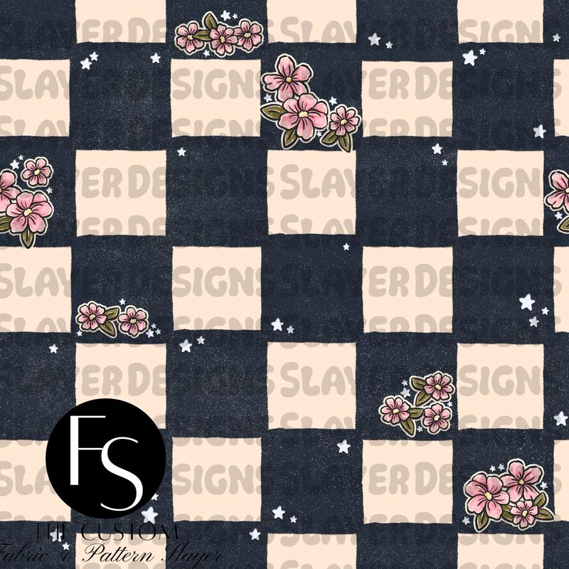 Woodland Animals Checkers F  - LYSSDOODLES