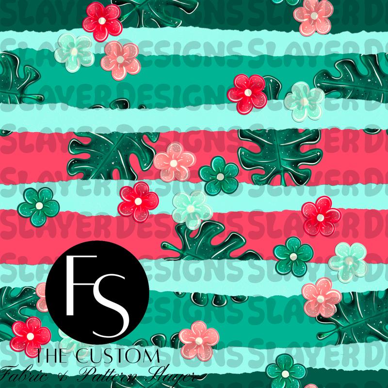 Watermelon Raccoons E Coordinate - LYSSDOODLES