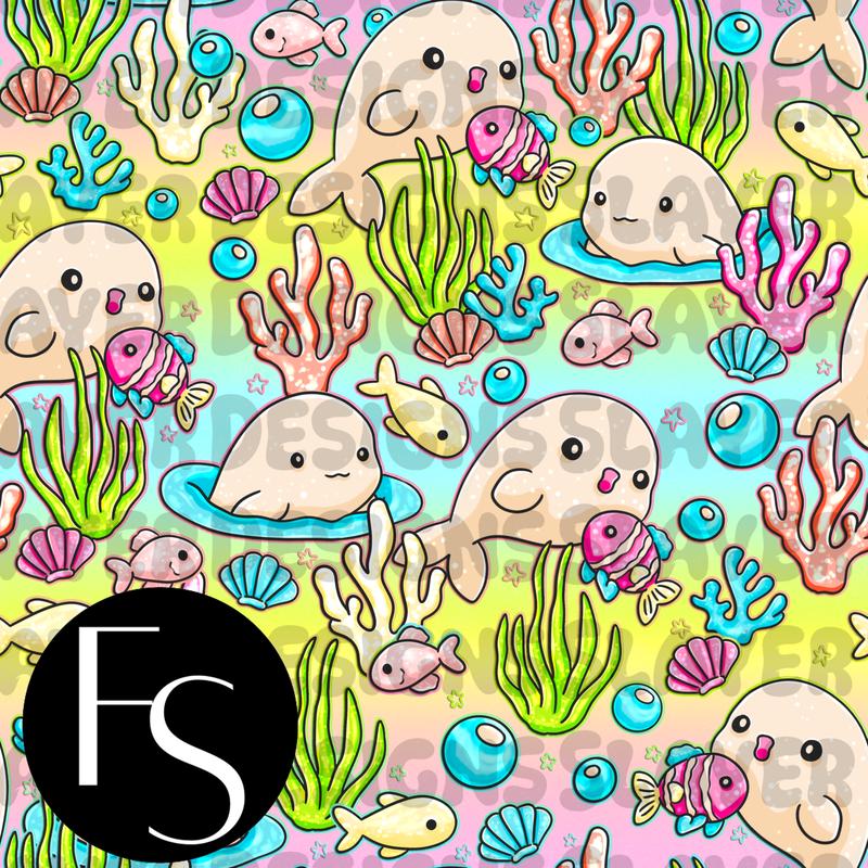 Whales  D  - LYSSDOODLES