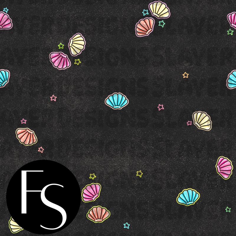 Whales Shell Coordinate A  - LYSSDOODLES