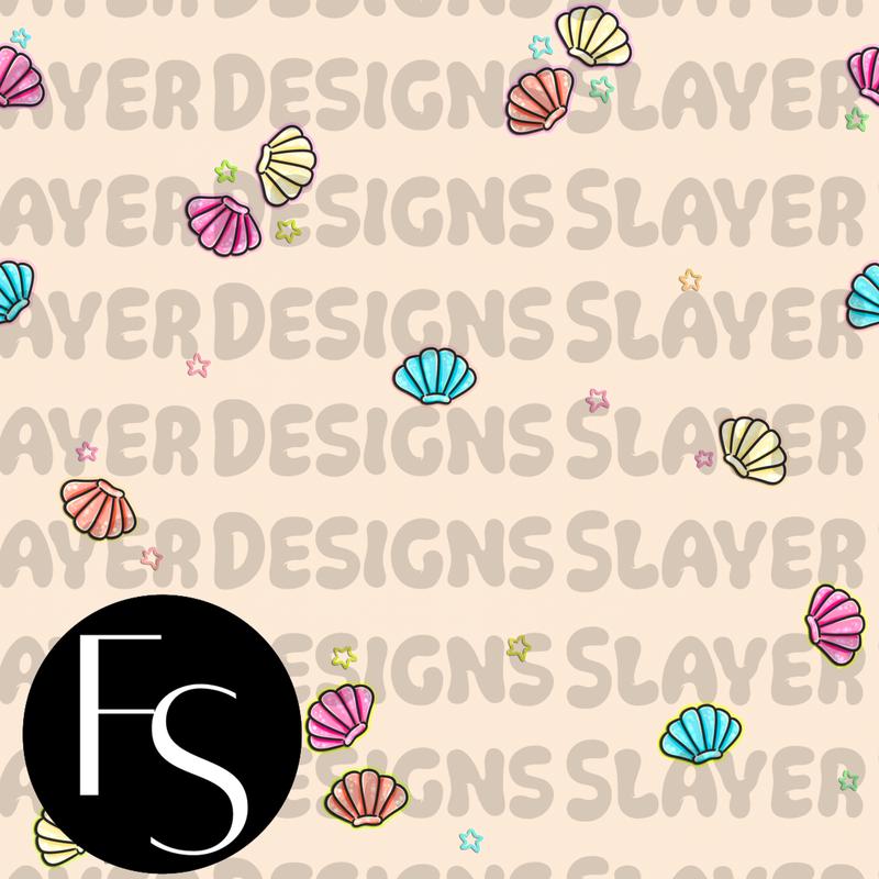 Whales Shell Coordinate B  - LYSSDOODLES