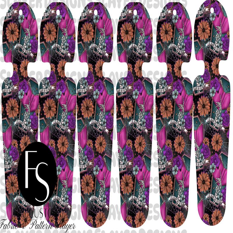 VIBRATEMARK04 - Cut and Sew Bookmarks FABRICSLAYER - Preorder