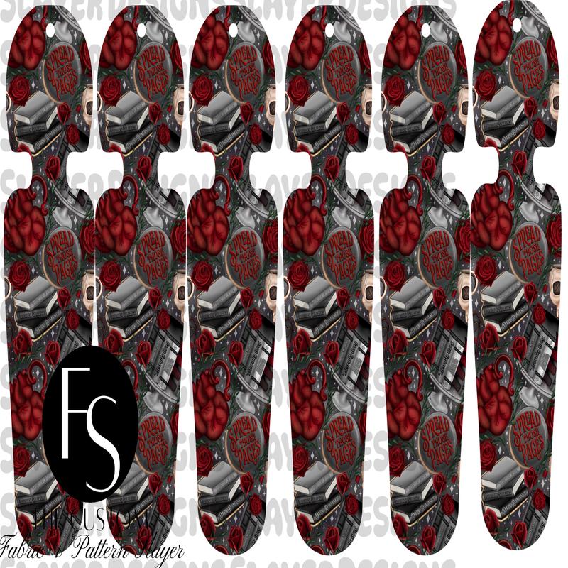 VIBRATEMARK05 - Cut and Sew Bookmarks FABRICSLAYER - Preorder