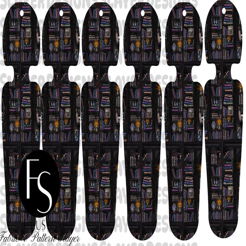 VIBRATEMARK06 - Cut and Sew Bookmarks FABRICSLAYER - Preorder