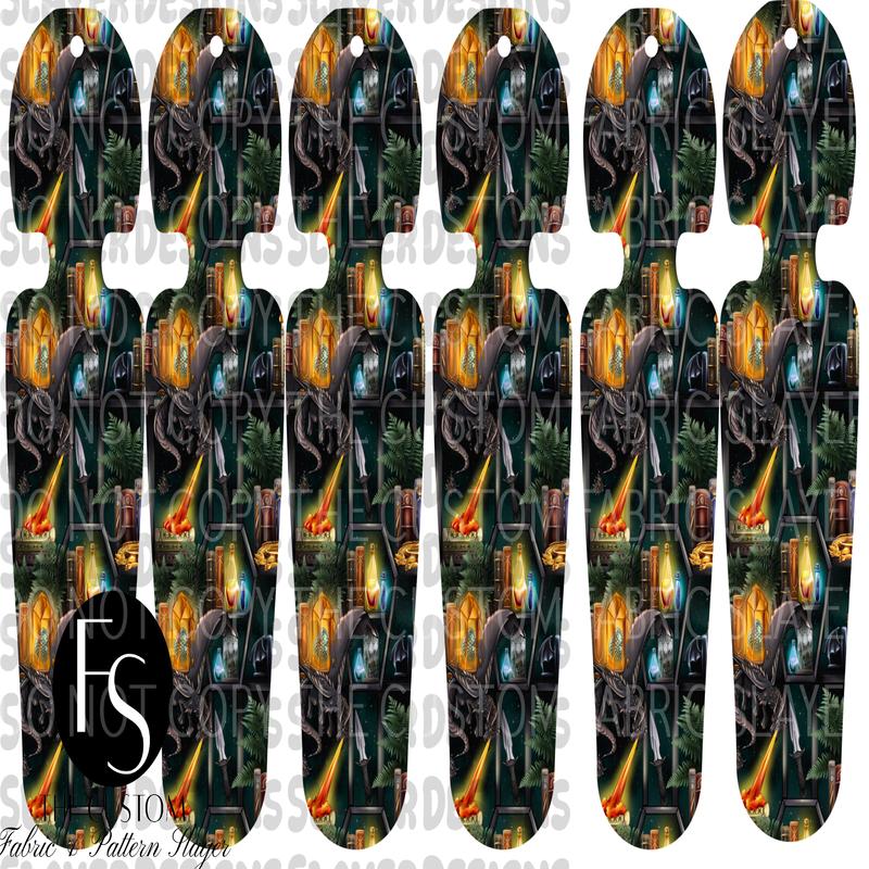 VIBRATEMARK12 - Cut and Sew Bookmarks FABRICSLAYER - Preorder