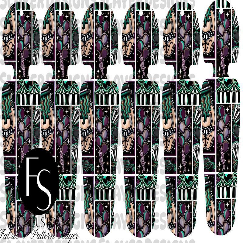 VIBRATEMARK16 - Cut and Sew Bookmarks FABRICSLAYER - Preorder