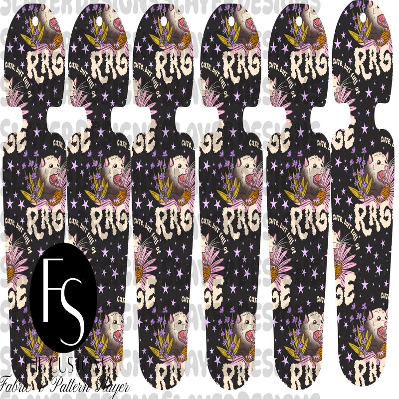 VIBRATEMARK20 - Cut and Sew Bookmarks FABRICSLAYER - Preorder