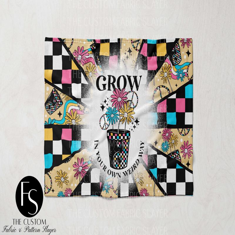 The Custom Fabric Slayer Blankets - Grow Weird - CERRASSHOP