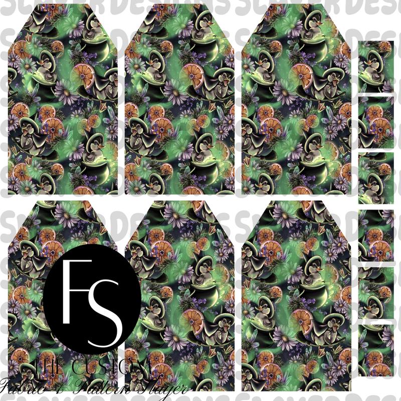 TEABAGMARK024 - Cut and Sew Bookmarks FABRICSLAYER - Preorder