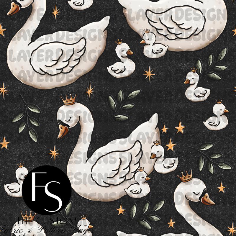 Swans D - LYSSDOODLES