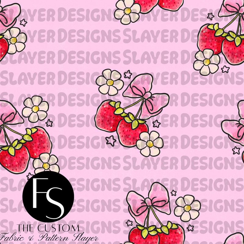 Strawberry Dinosaurs Coordinate C - LYSSDOODLES