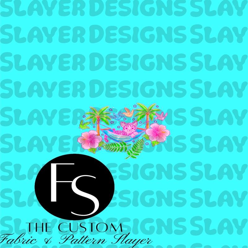 Summer Leopards A - LYSSDOODLES Panel