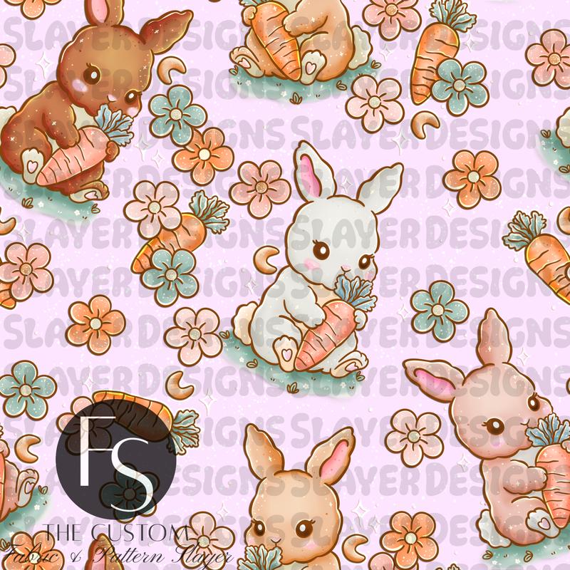 Spring Bunnies B - LYSSDOODLES