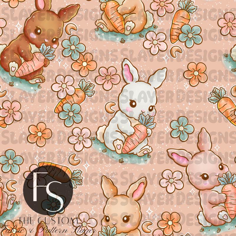 Spring Bunnies C - LYSSDOODLES