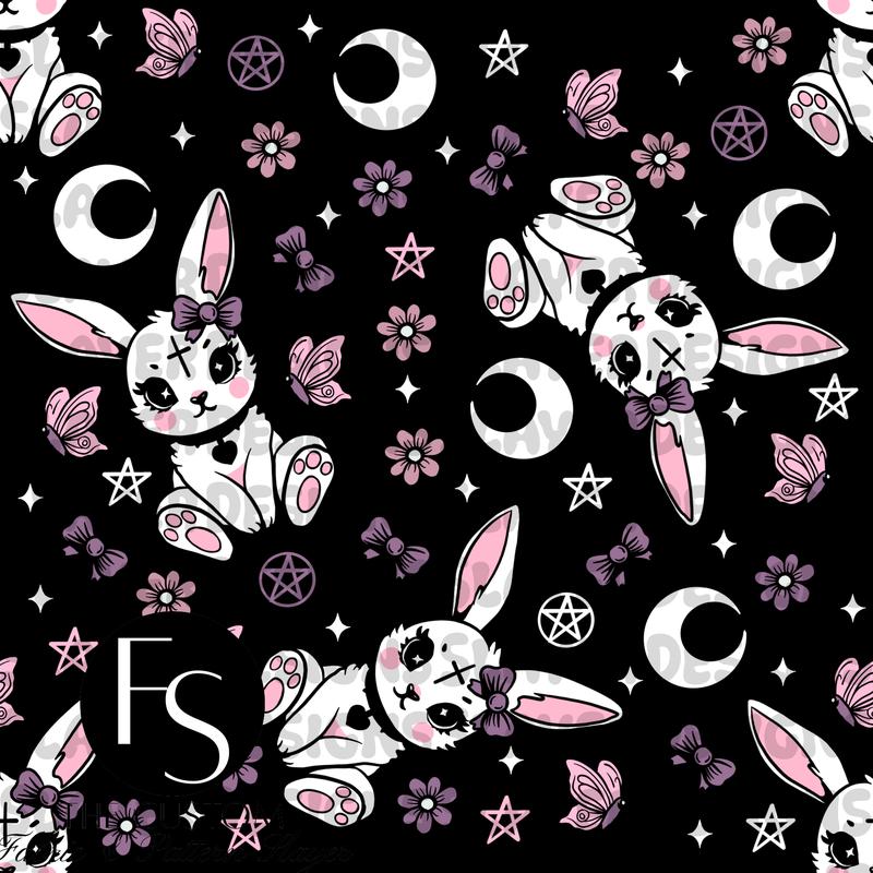 Spring Gothic Bunny -  FABRICSLAYER