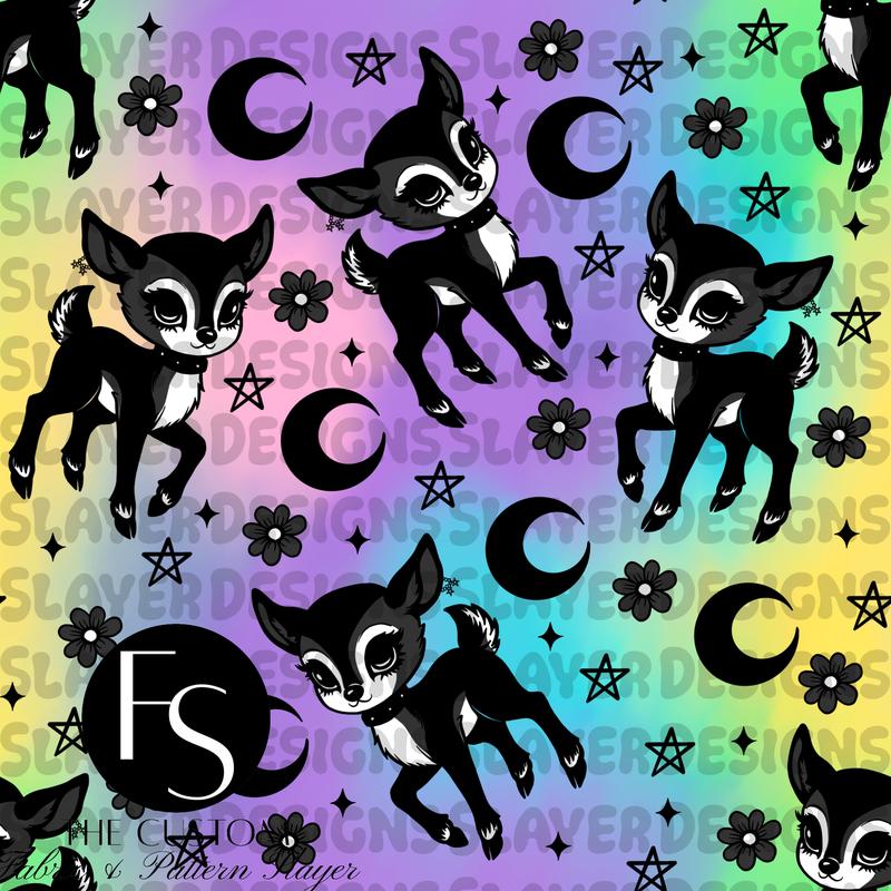 Spring Gothic Deer B -  FABRICSLAYER