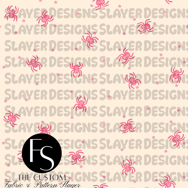 Spooky Pink Bows B-1 Coordinate - LYSSDOODLES