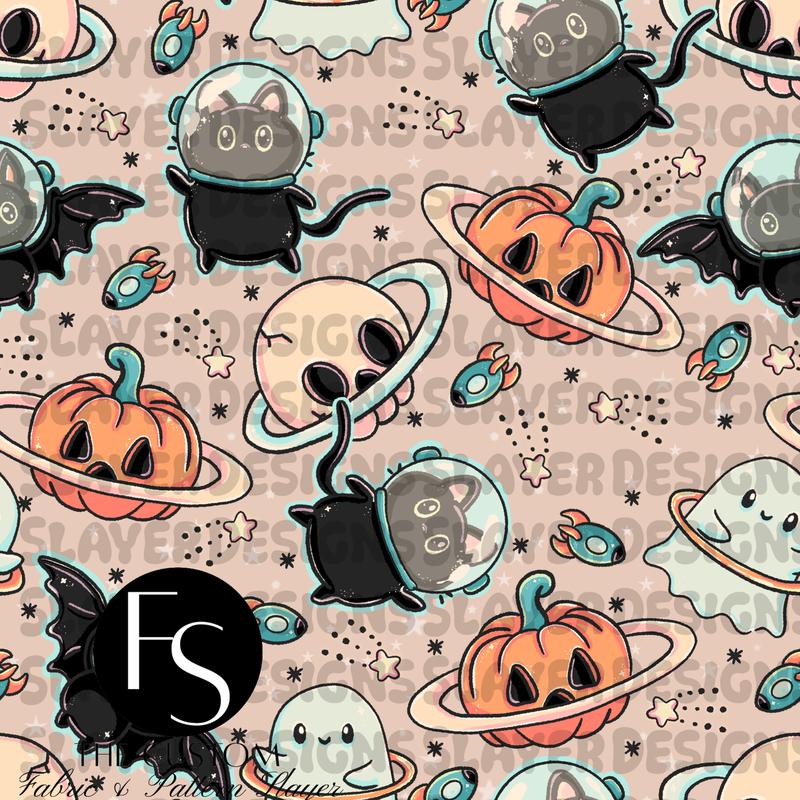 Spooky Space C - LYSSDOODLES