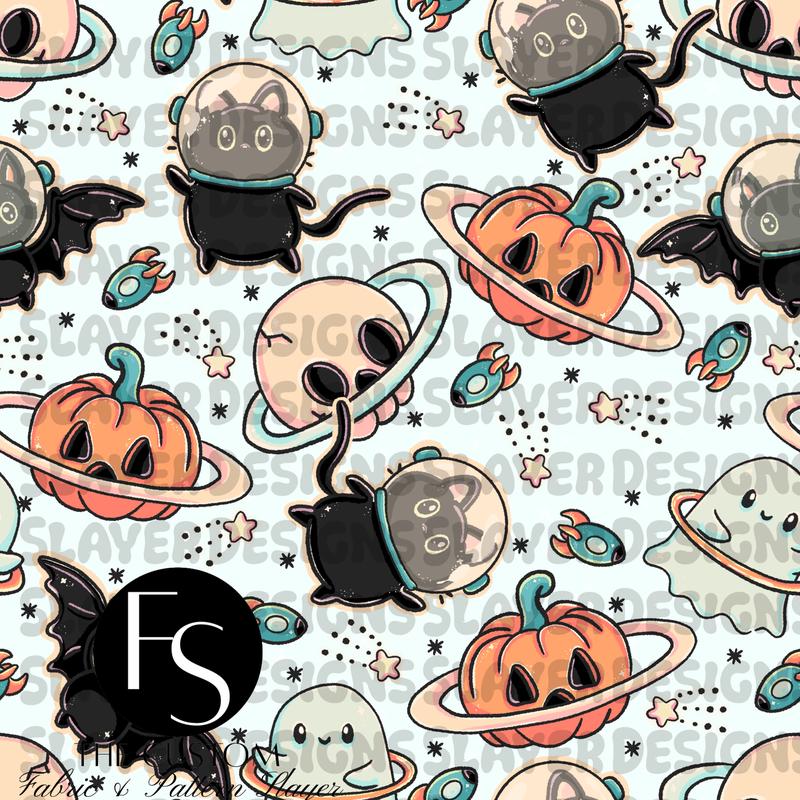 Spooky Space D - LYSSDOODLES