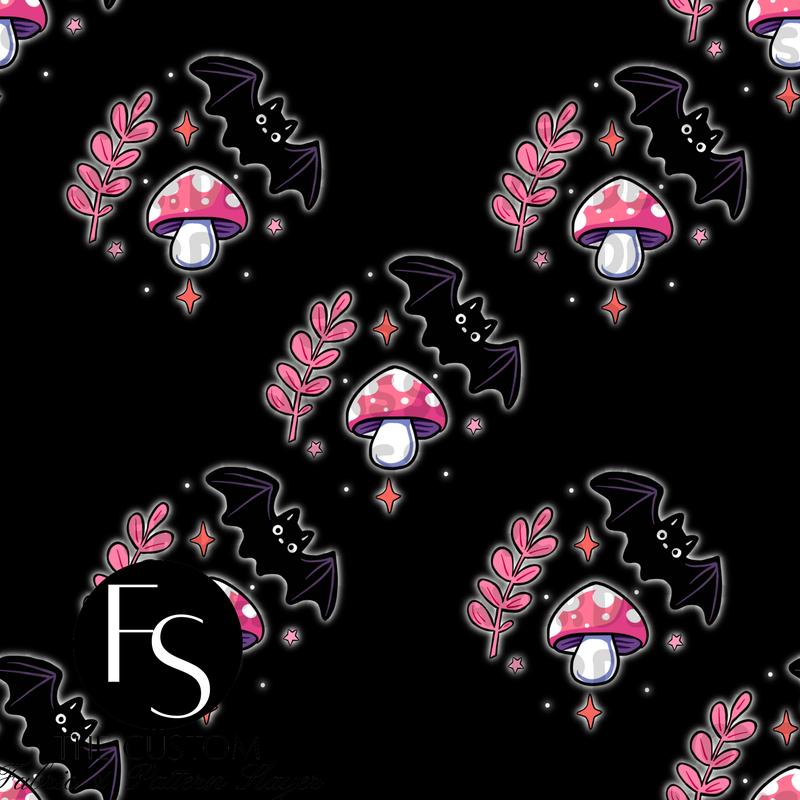 Spooky Mushrooms Coordinate -  FABRICSLAYER