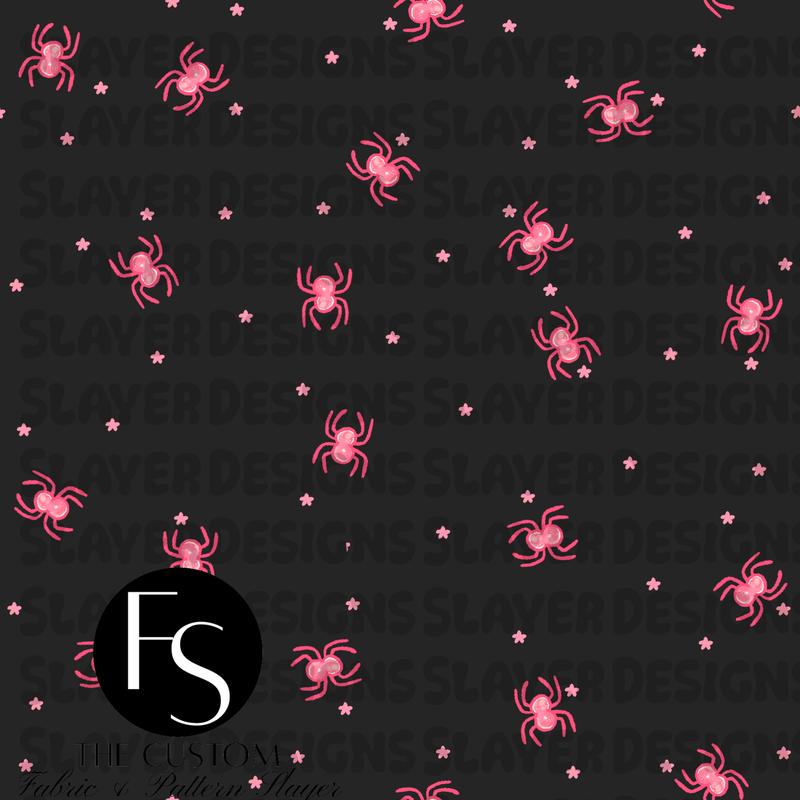 Spooky Pink Bows A-1 Coordinate - LYSSDOODLES