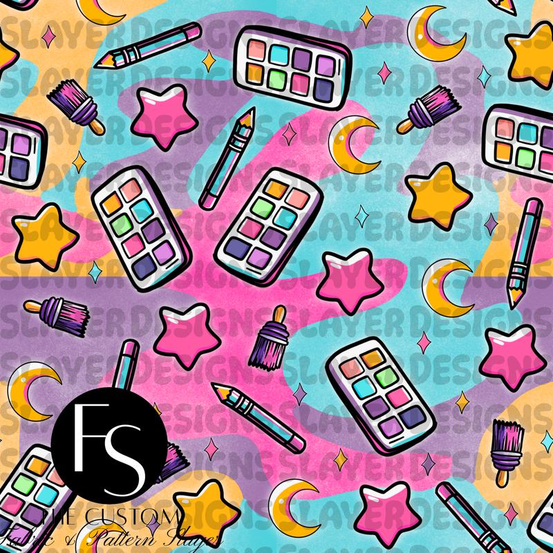 Spooky Art Coordinate D -  FABRICSLAYER