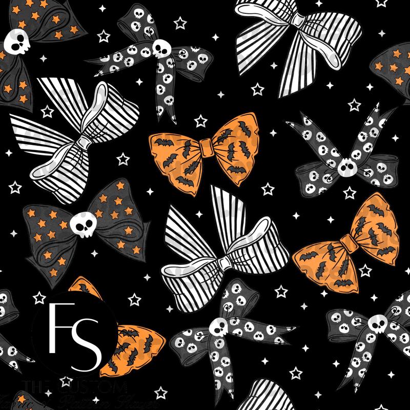 Spooky Bows A -  FABRICSLAYER