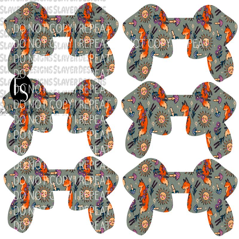 SHROOMCORD002 - Cut and Sew Cord Organizer FABRICSLAYER - Preorder