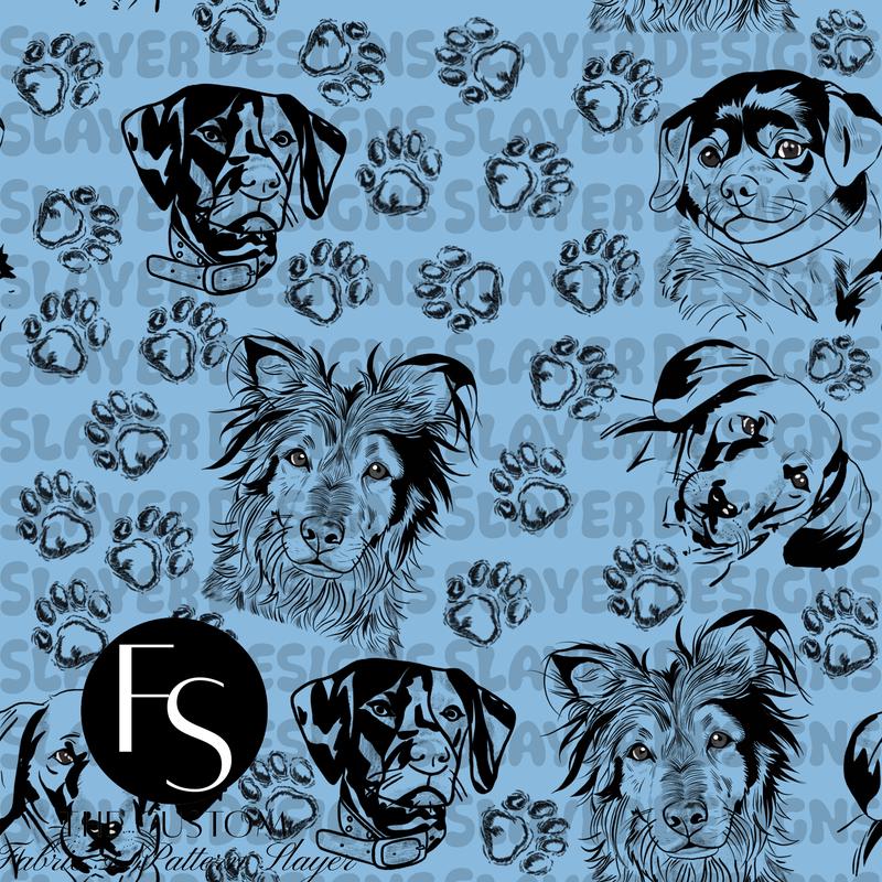 Sketch Dogs A -  FABRICSLAYER