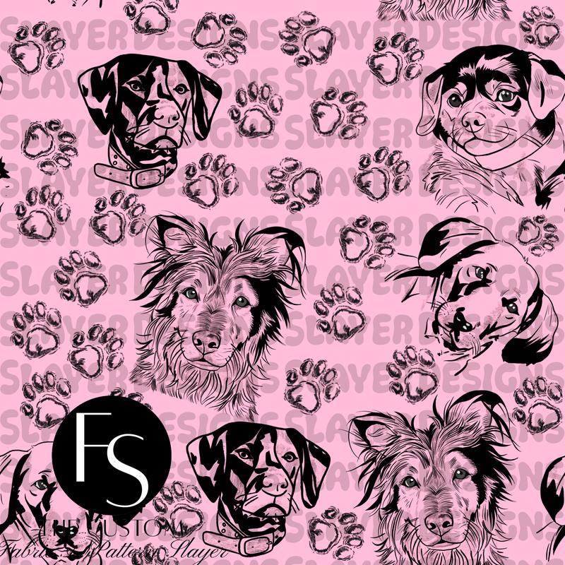 Sketch Dogs B -  FABRICSLAYER