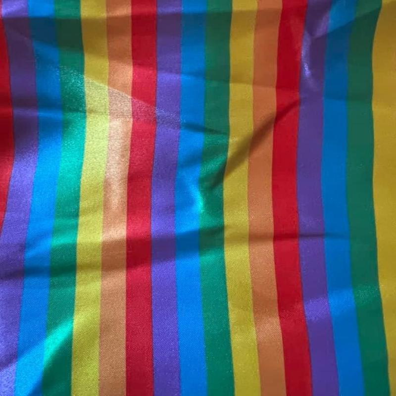 Satin - pride stripes - Regular Scale - RETAIL