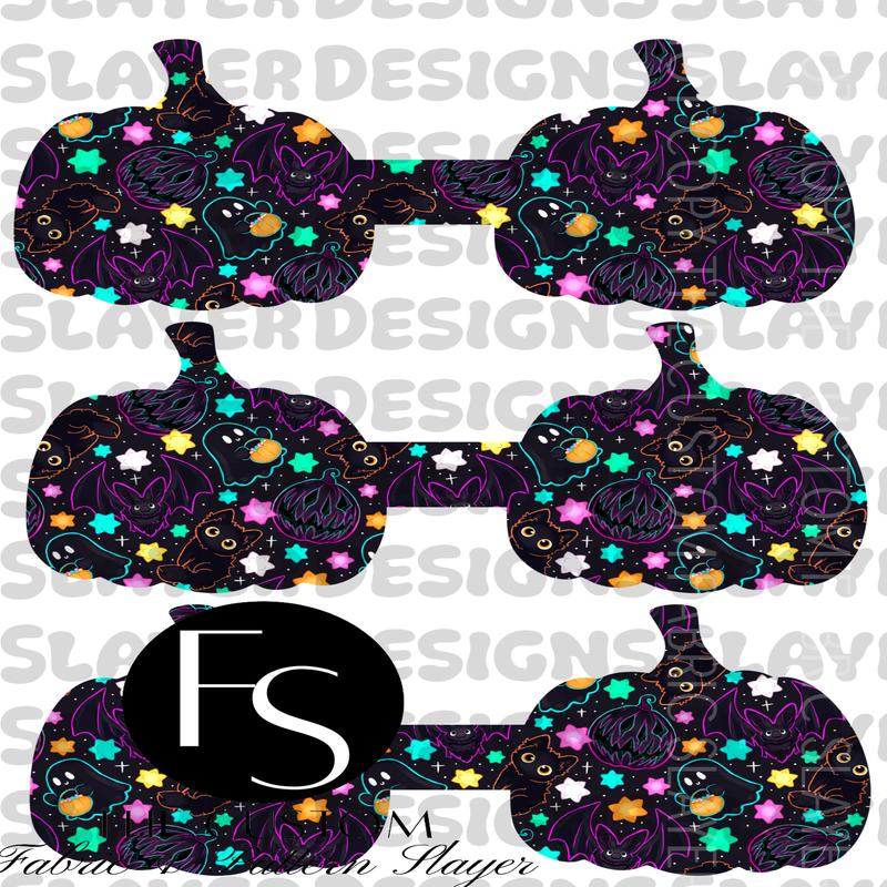 PUMPKINCHAIN012 - Cut and Sew Keychains FABRICSLAYER - Preorder