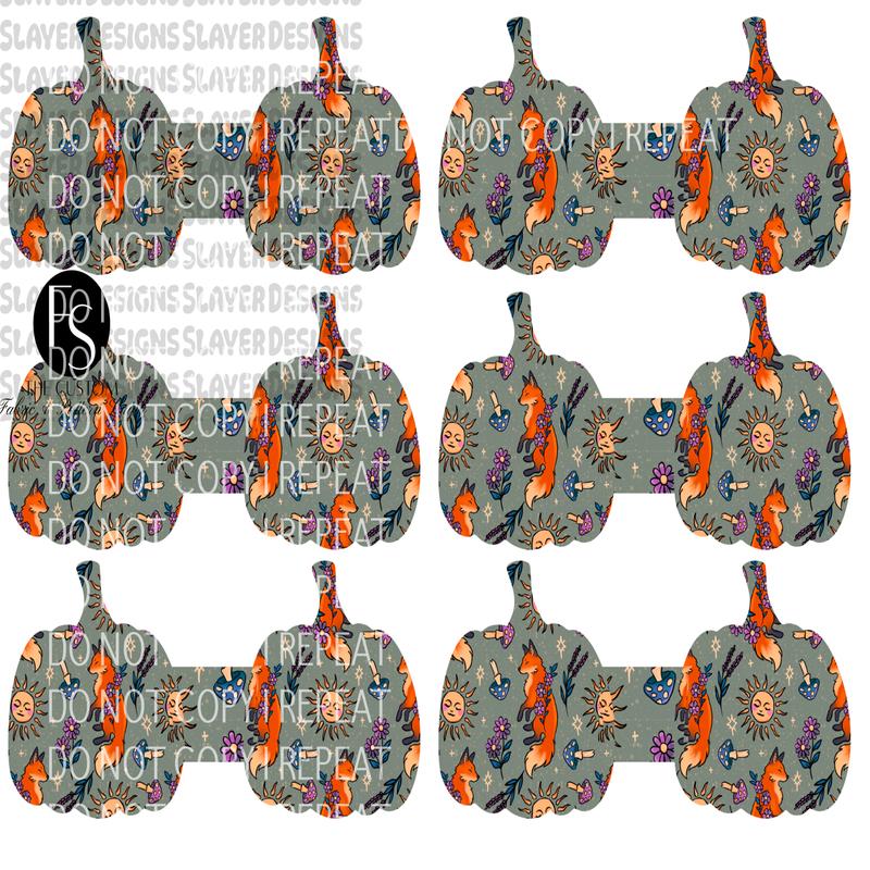 PUMPKINCORD002 - Cut and Sew Cord Organizer FABRICSLAYER - Preorder