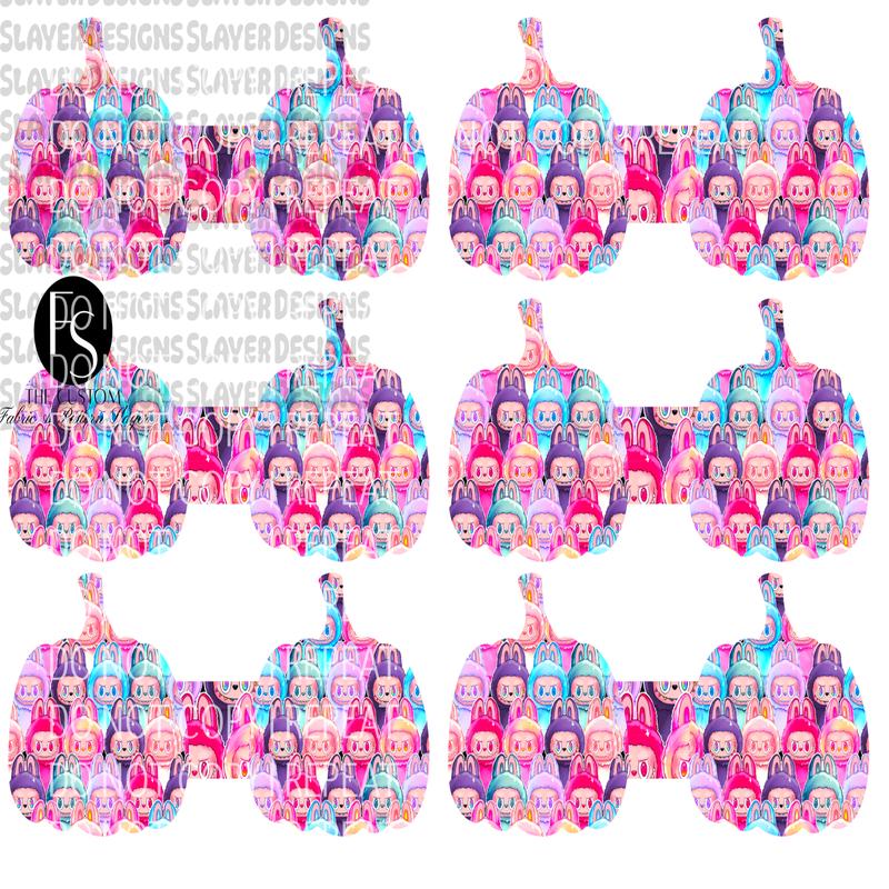 PUMPKINCORD004 - Cut and Sew Cord Organizer FABRICSLAYER - Preorder