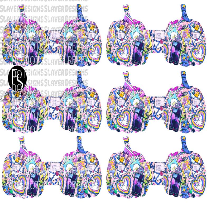 PUMPKINCORD005 - Cut and Sew Cord Organizer FABRICSLAYER - Preorder