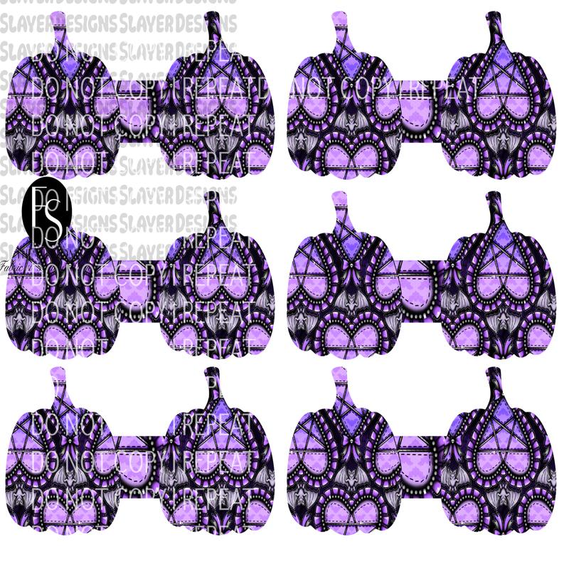 PUMPKINCORD009 - Cut and Sew Cord Organizer FABRICSLAYER - Preorder