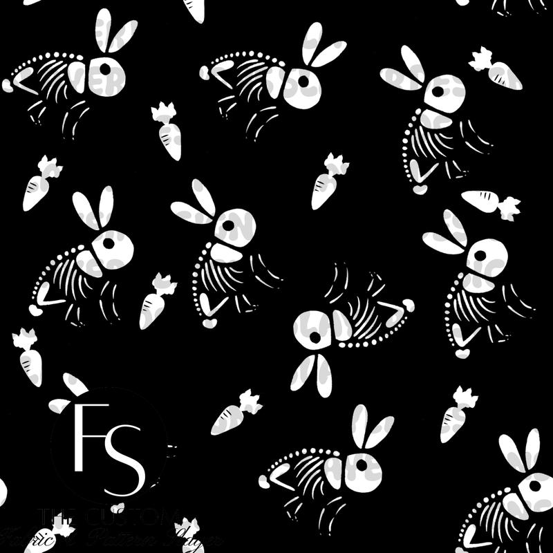 Rabbit Skeleton -  FABRICSLAYER