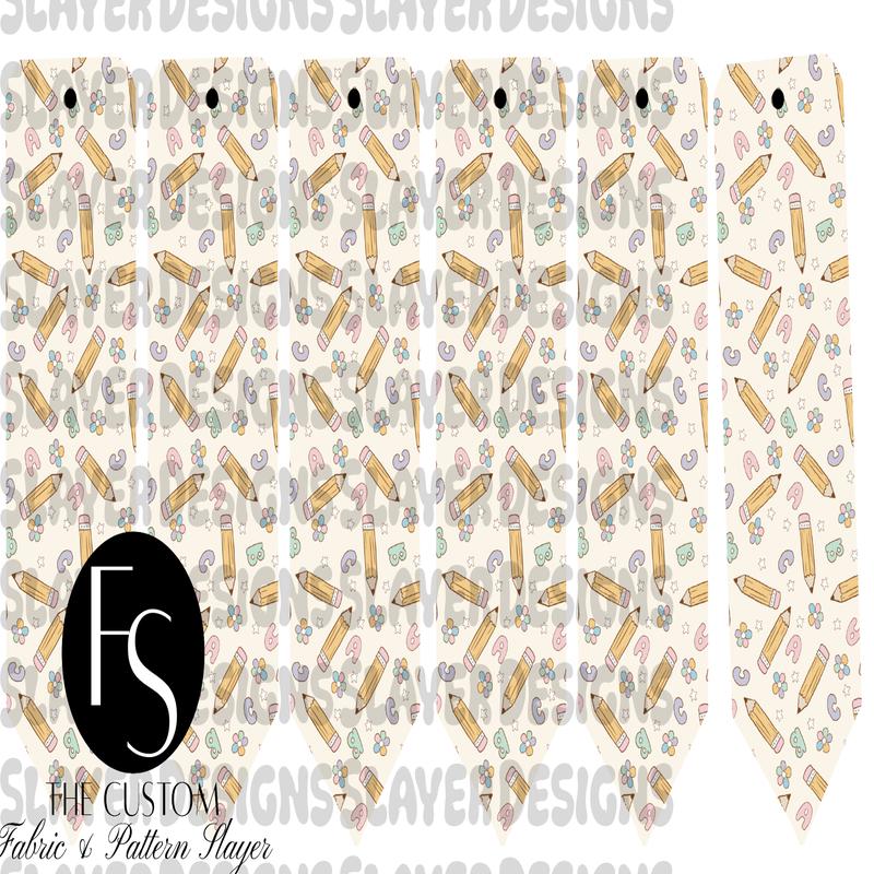 PENCILMARK17 - Cut and Sew Bookmarks FABRICSLAYER - Preorder