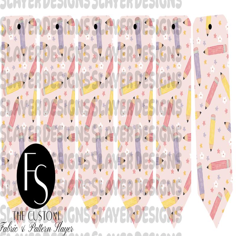 PENCILMARK02 - Cut and Sew Bookmarks FABRICSLAYER - Preorder