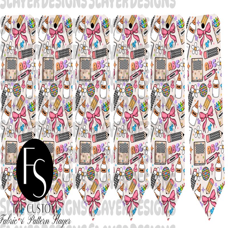 PENCILMARK04 - Cut and Sew Bookmarks FABRICSLAYER - Preorder